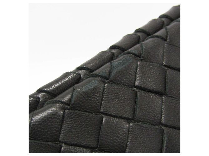 Borsa Medium Garda Intrecciato di Bottega Veneta Nero - vista 9