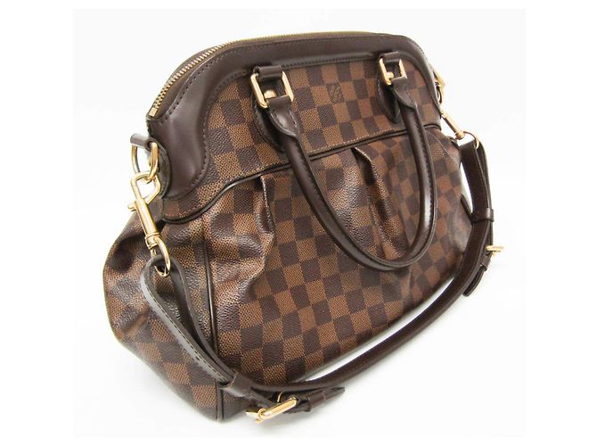 Borsa a Spalla Louis Vuitton Damier Trevi PM N51997 Damier ebene - vista 7