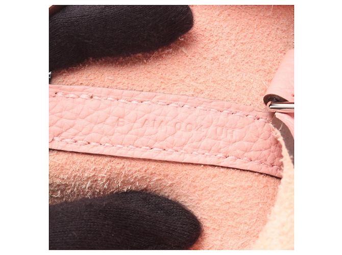 Hermès Picotin Lock PM Handtasche Pink - Ansicht 5