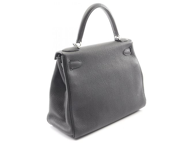 Borsa Hermès Kelly 28 Nero - vista 2