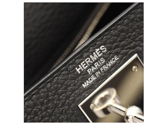 Borsa Hermès Kelly 28 Nero - vista 4
