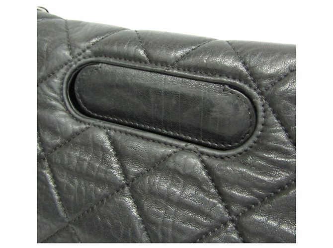 Timeless Chanel 2.55 Schultertasche mit Kette Schwarz - Ansicht 11