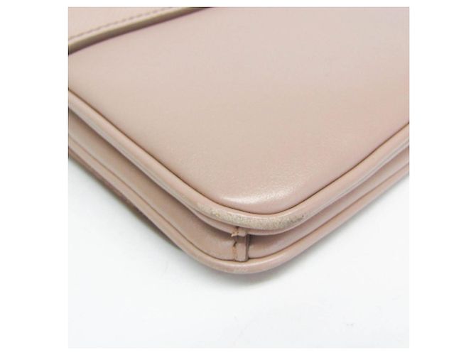 Borsa a Spalla Prada Saffiano Chain 1BD144 Beige - vista 5
