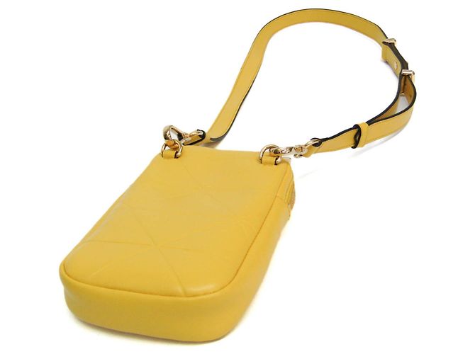 Pochette a Spalla Piccola Prada PELLETTERIA 9Y21OM Giallo - vista 2