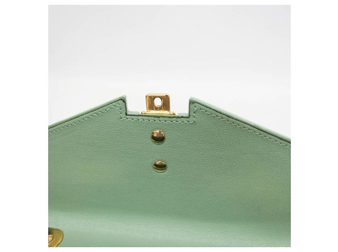 Borsa a mano mini in acrilico Gucci Sylvie 1969 Verde chiaro - vista 16