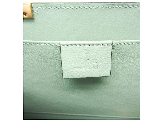 Borsa a mano mini in acrilico Gucci Sylvie 1969 Verde chiaro - vista 18