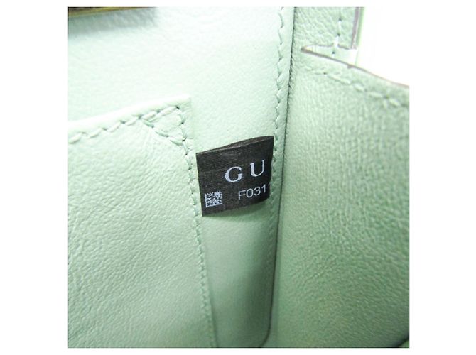 Borsa a mano mini in acrilico Gucci Sylvie 1969 Verde chiaro - vista 20