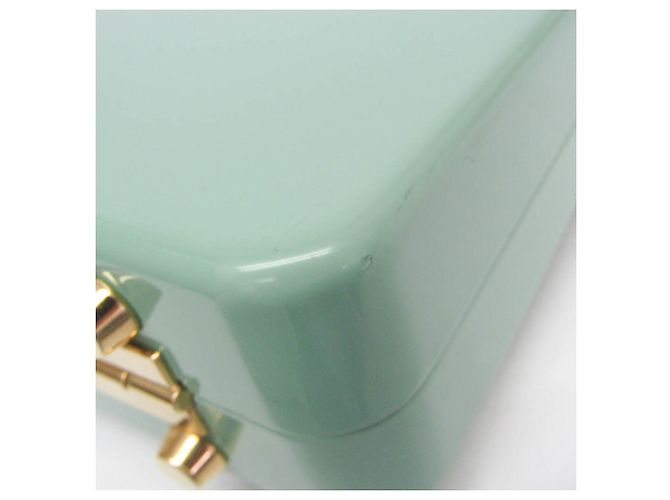 Borsa a mano mini in acrilico Gucci Sylvie 1969 Verde chiaro - vista 4