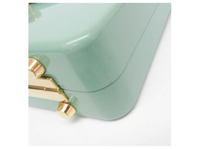 Borsa a mano mini in acrilico Gucci Sylvie 1969 Verde chiaro - vista 5