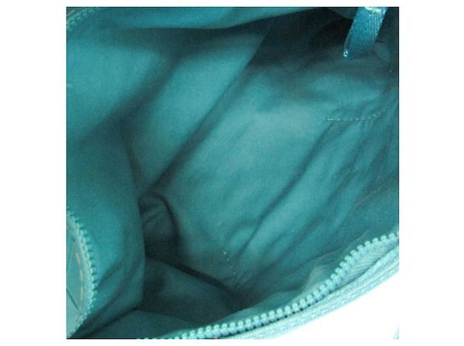 Borsa a spalla e tote in gomma per uomo Bottega Veneta Intrecciato BUFFER Blu - vista 13