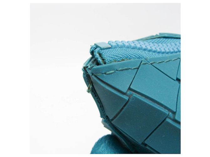 Borsa a spalla e tote in gomma per uomo Bottega Veneta Intrecciato BUFFER Blu - vista 6