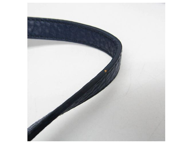 Damentasche aus Leder Miu Miu Marineblau - Ansicht 10