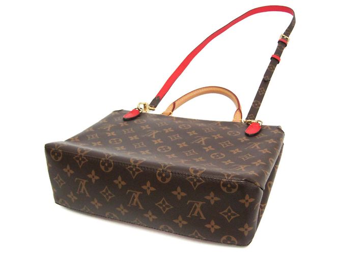Bolso de mano Monogram Marignan Louis Vuitton Roja Monograma - vista 2