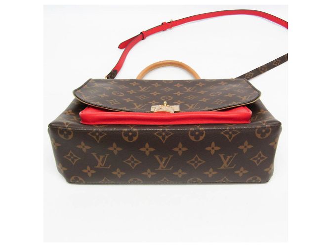 Bolso de mano Monogram Marignan Louis Vuitton Roja Monograma - vista 4