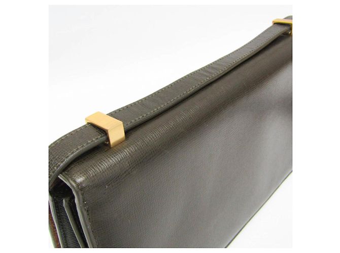 Borsa a spalla in pelle classica BV per donne di Bottega Veneta Cachi - vista 10