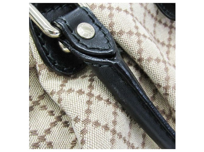 Borsa Gucci Sukey Diamante 247902 Nero Beige - vista 11