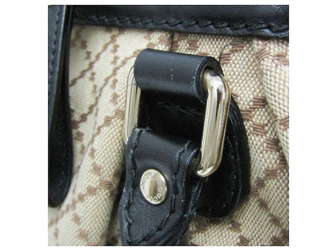 Borsa Gucci Sukey Diamante 247902 Nero Beige - vista 12