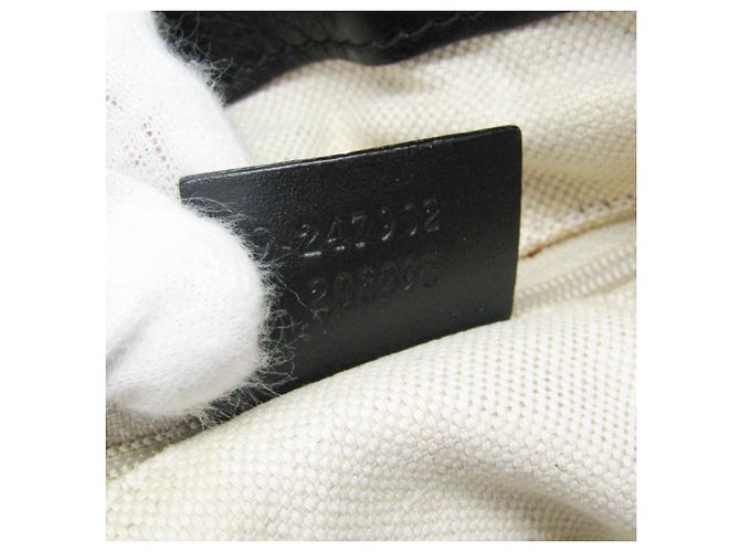 Borsa Gucci Sukey Diamante 247902 Nero Beige - vista 19