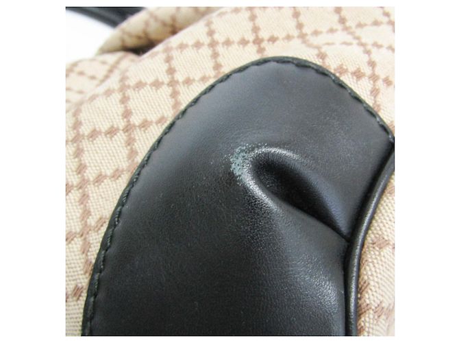 Borsa Gucci Sukey Diamante 247902 Nero Beige - vista 5