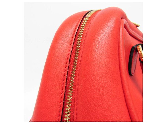 Borsa in pelle Loewe Amazona 75 Small Rosso - vista 12