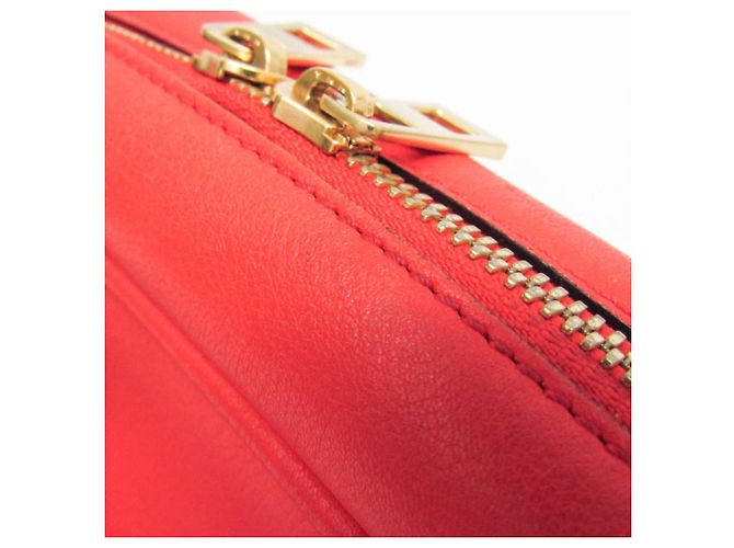 Borsa in pelle Loewe Amazona 75 Small Rosso - vista 13