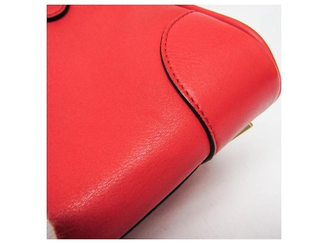 Borsa in pelle Loewe Amazona 75 Small Rosso - vista 16