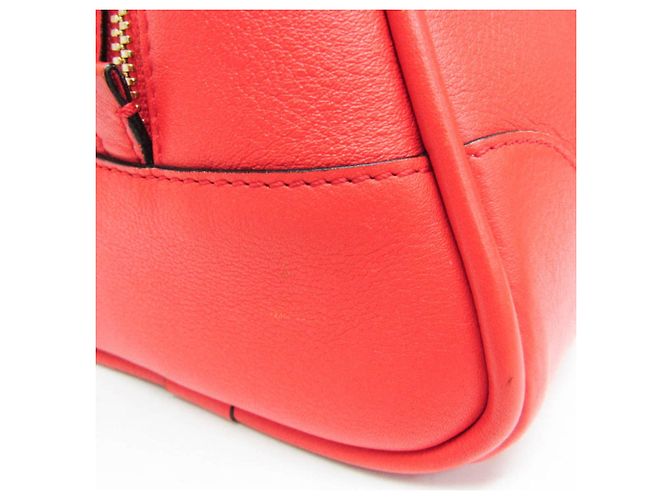 Borsa in pelle Loewe Amazona 75 Small Rosso - vista 6