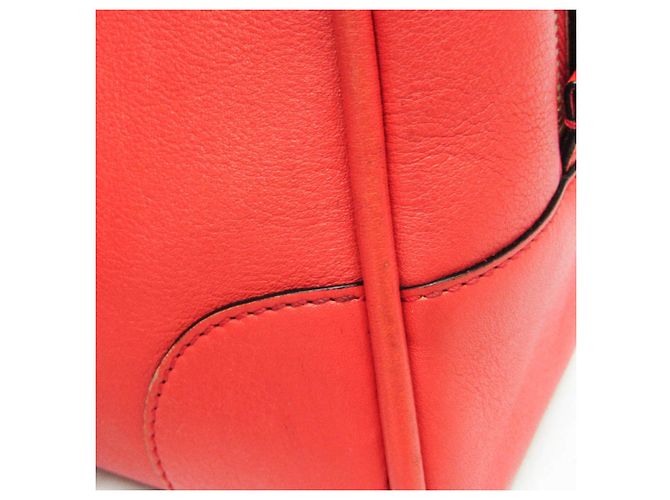 Borsa in pelle Loewe Amazona 75 Small Rosso - vista 7