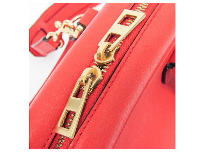 Borsa in pelle Loewe Amazona 75 Small Rosso - vista 9