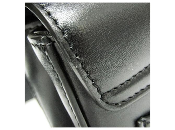 Borsa Double Carry C di Chloé Nero - vista 10