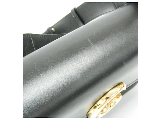 Borsa Double Carry C di Chloé Nero - vista 11