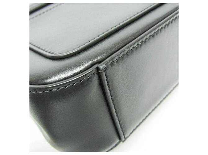 Borsa Double Carry C di Chloé Nero - vista 6