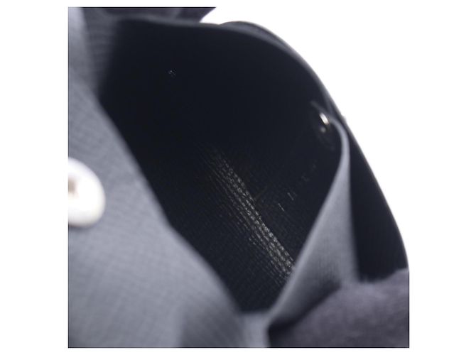 Billetera Hermès Bastia - Monedero Negro - vista 3