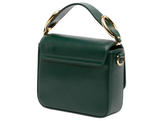 Borsa Chloé Green Mini in pelle C Verde Verde scuro - vista 2