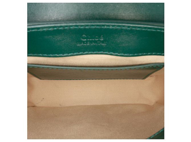 Borsa Chloé Green Mini in pelle C Verde Verde scuro - vista 4