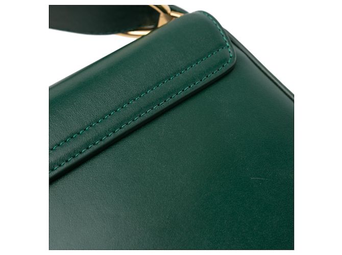 Borsa Chloé Green Mini in pelle C Verde Verde scuro - vista 9