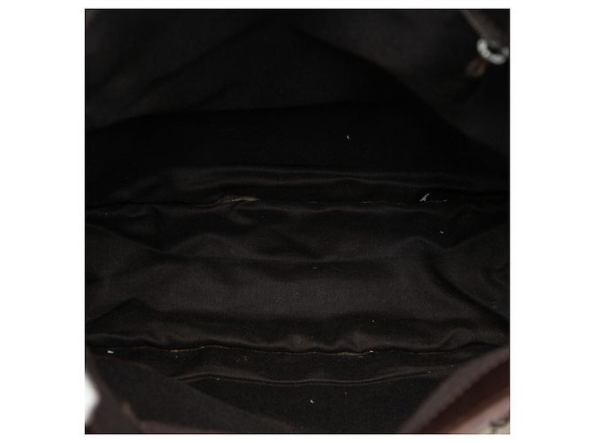 Borsa a tracolla Gucci in tela GG beige Eclipse - vista 4