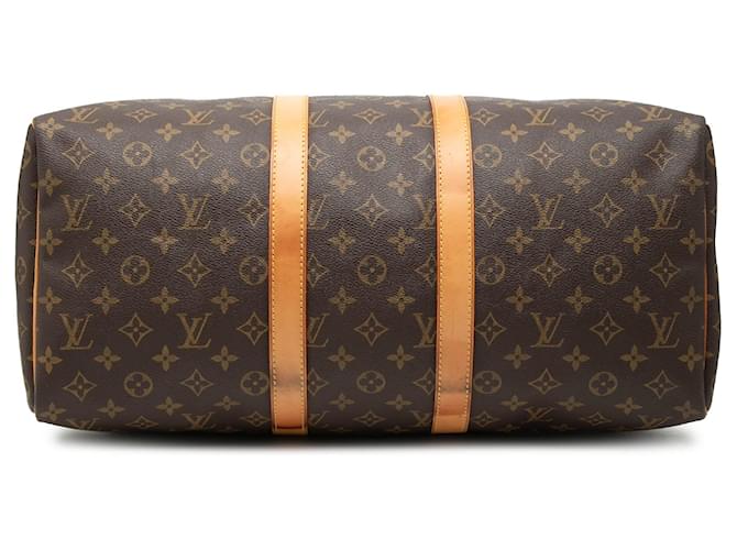 Louis Vuitton Keepall 45 Monogram Marrone - vista 3