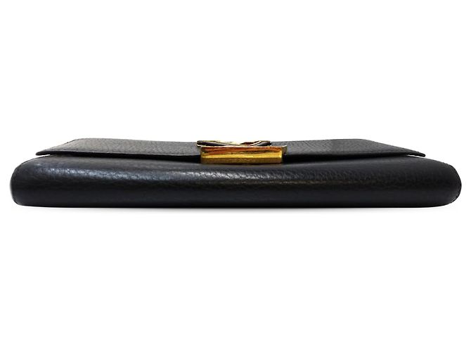 Cartera larga Capucines en taurillon negro Louis Vuitton - vista 3