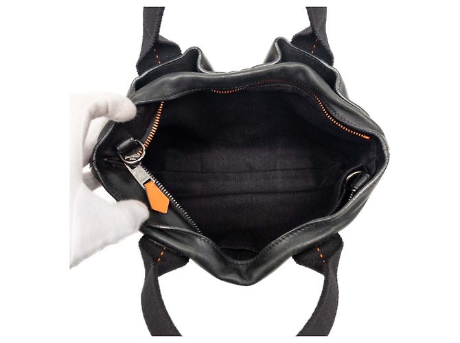 Carovana Orizzontale PM Nera Hermès Nero - vista 4
