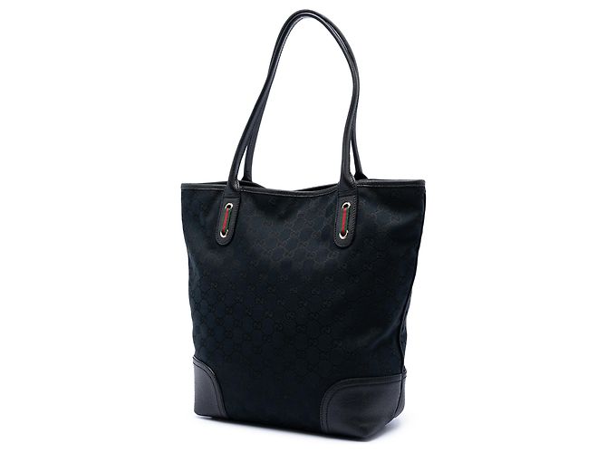 Gucci Blaue GG Canvas Princy Tote Marineblau - Ansicht 2