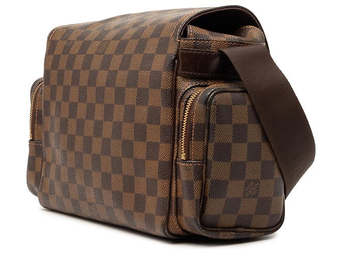 Reporter Melville Damier Ebene Marrone Louis Vuitton - vista 2