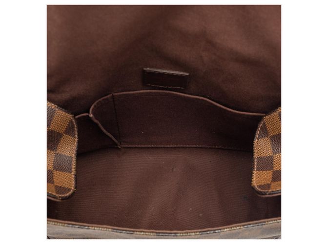 Reporter Melville Damier Ebene Marrone Louis Vuitton - vista 4