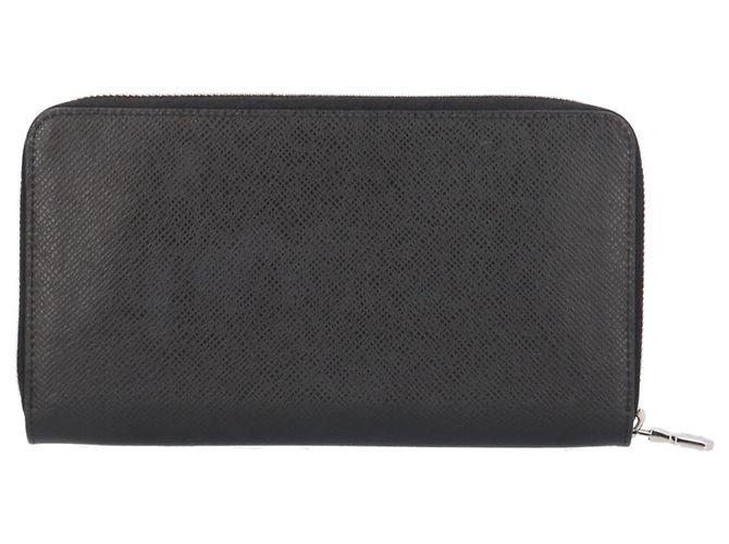 Louis Vuitton Taiga Zippy Organizer Wallet Black Multiple colors - view 2