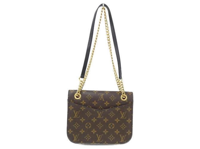 Borsa a Spalla Monogram Passy Louis Vuitton Marrone - vista 2