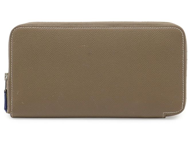 Cartera Larga Azap de Hermès en Cuero Epsom Gris pardo - vista 2
