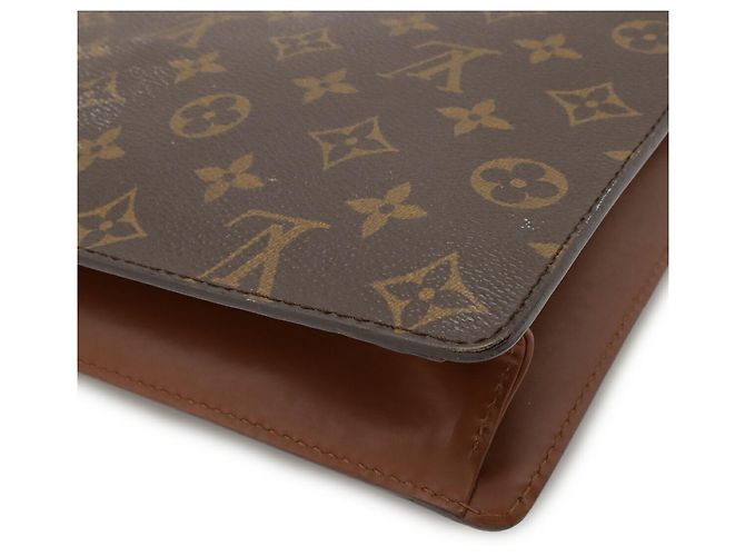 Borsa Monceau 28 Monogramma Louis Vuitton Marrone - vista 4