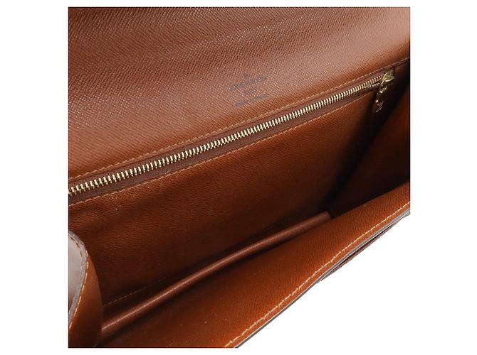 Borsa Monceau 28 Monogramma Louis Vuitton Marrone - vista 7