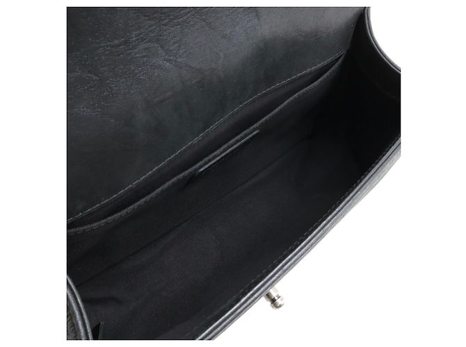 Borsa a Spalla Chanel Boy Chanel 25 Nero - vista 6