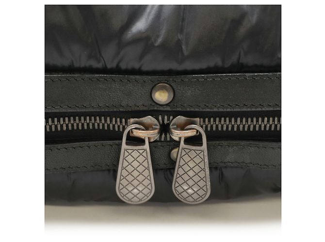 Borsa a Spalla Spinnaker di Bottega Veneta Nero - vista 5